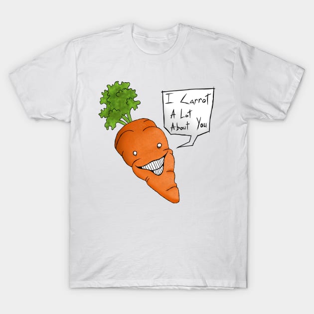 Carrot T-Shirt by TheDoodleDream